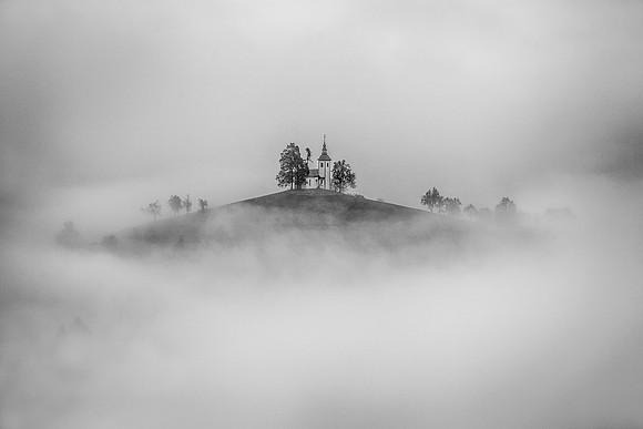 Up on the hill