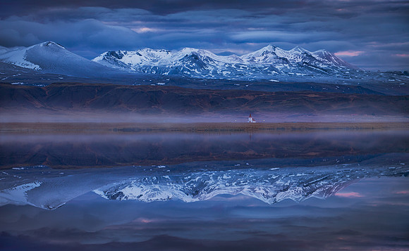Blue silence