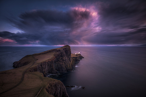 Hope at the end of the cliff