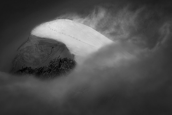 Facing the wind