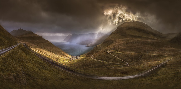 Down to the valley