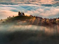 Burst of the light