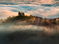 Burst of the light
